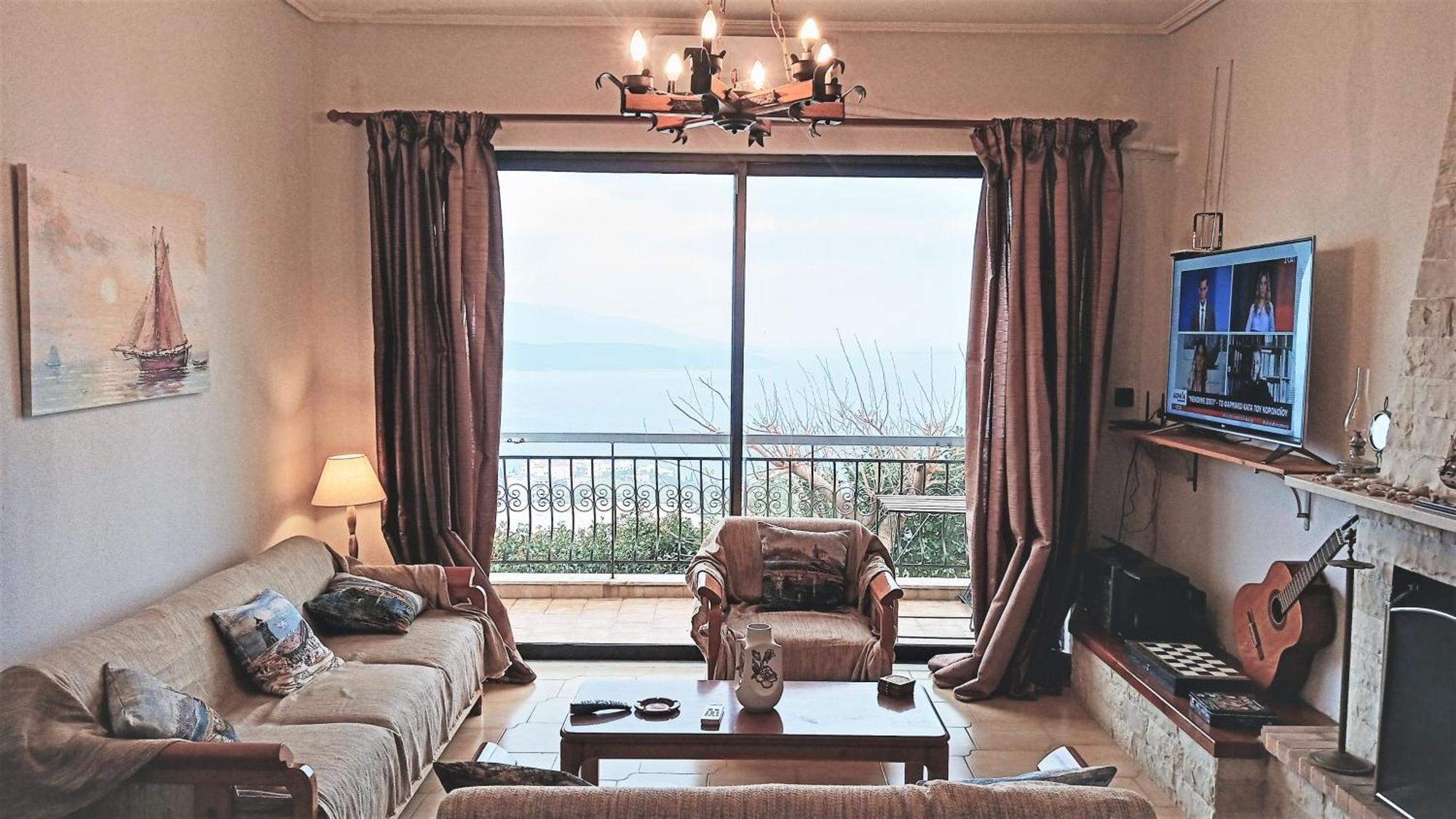 Marmari View Villa Buitenkant foto