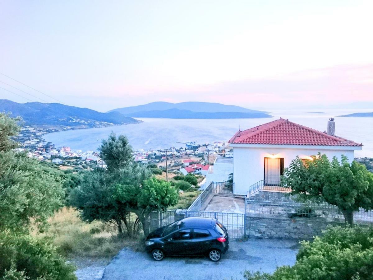 Marmari View Villa Buitenkant foto